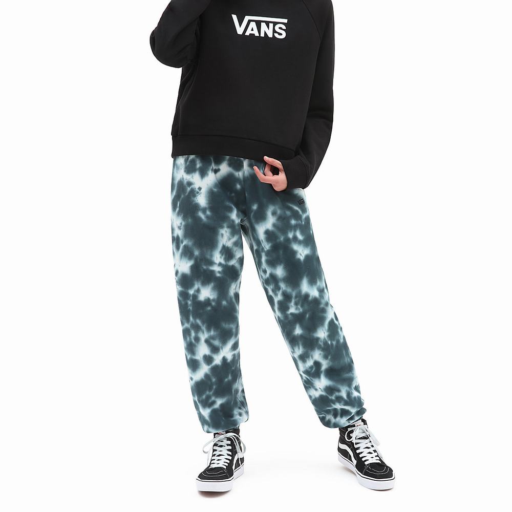 Women\'s Vans Cloud Sweatpants Blue | USA56231