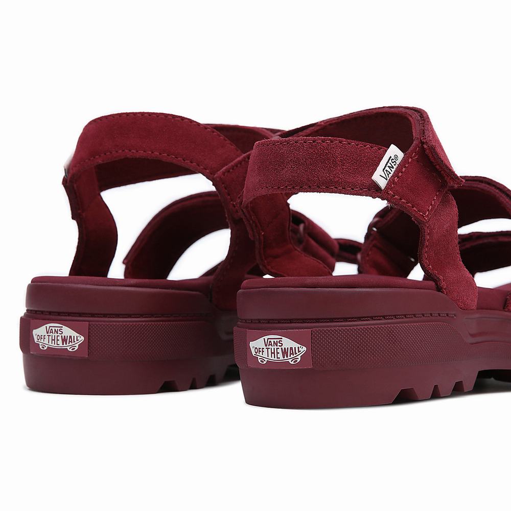 Women's Vans Colfax Sandals Red | USA58390