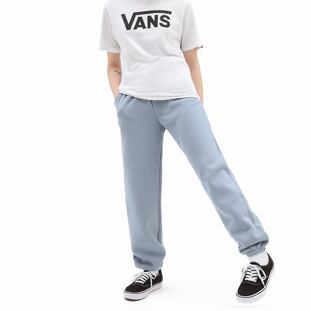 Women\'s Vans ComfyCush Relaxed Sweatpants Blue | USA82749