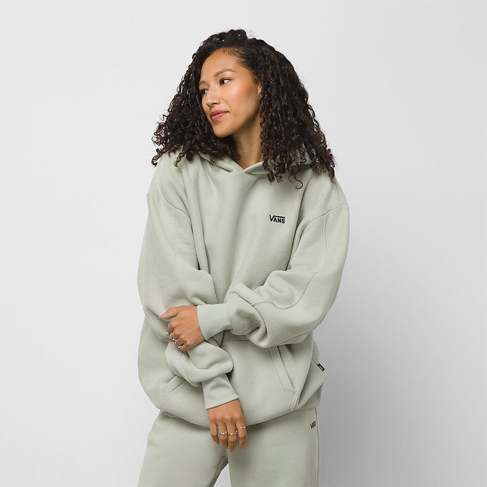 Women's Vans Comfycush Hoodie Green | USA39125