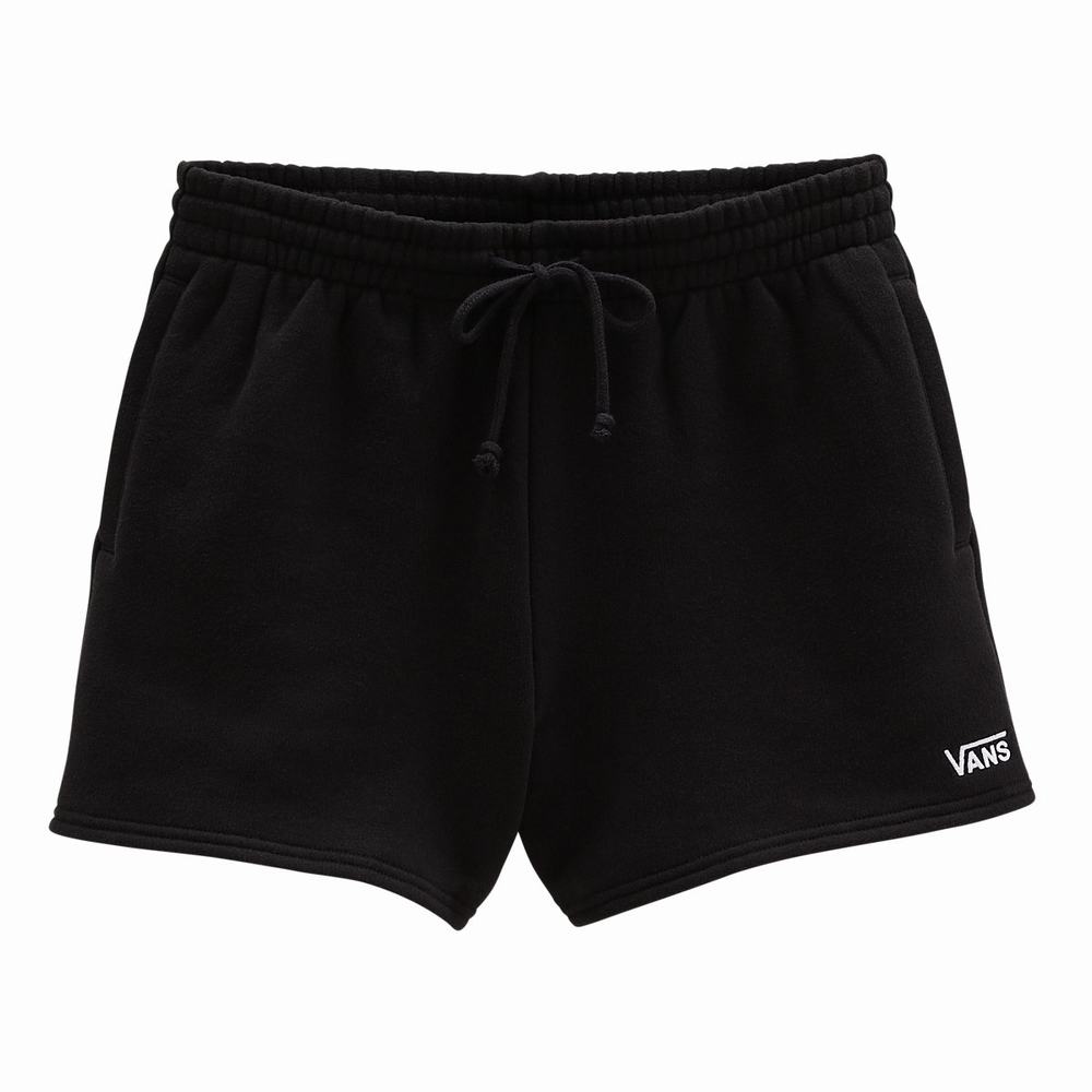 Women's Vans Comfycush Shorts Black | USA06271