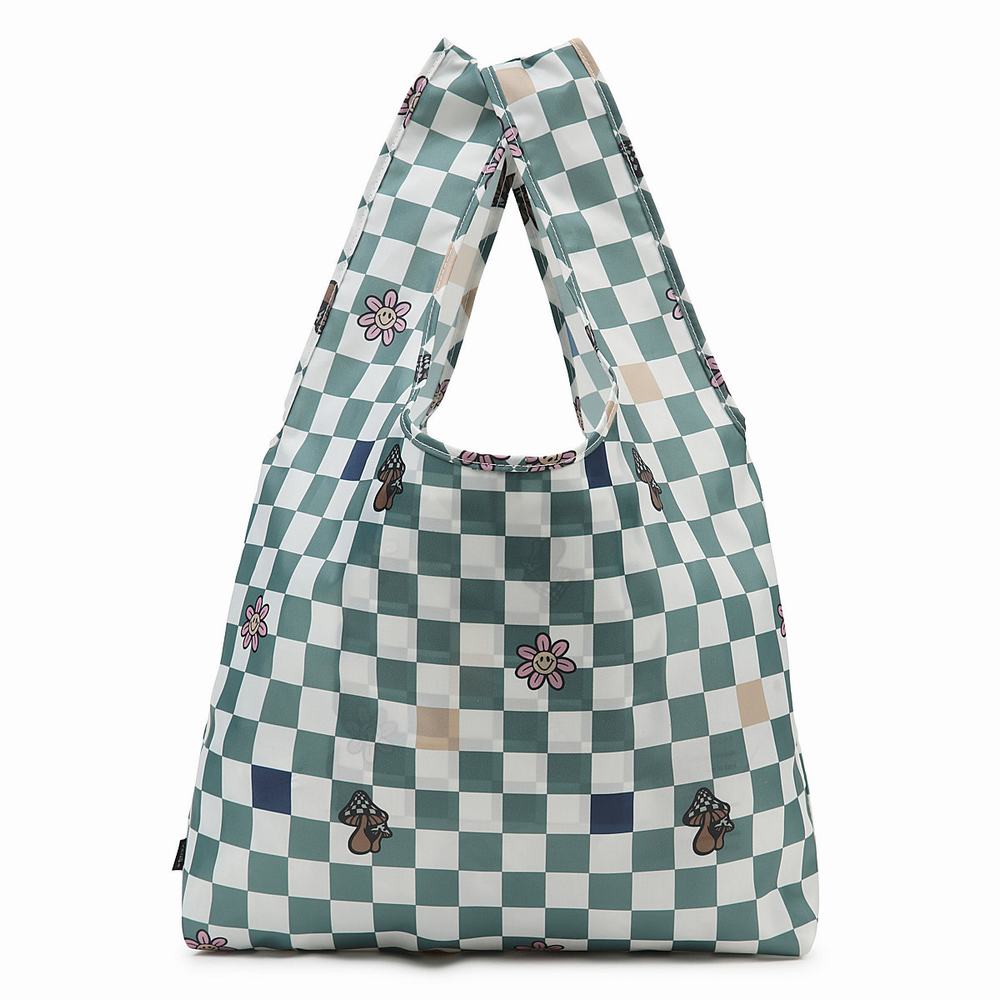 Women's Vans Contortion Tote Bags Green | USA90315