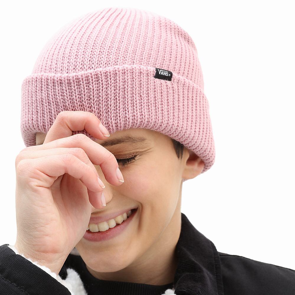 Women's Vans Core Basic Beanie Pink | USA72964