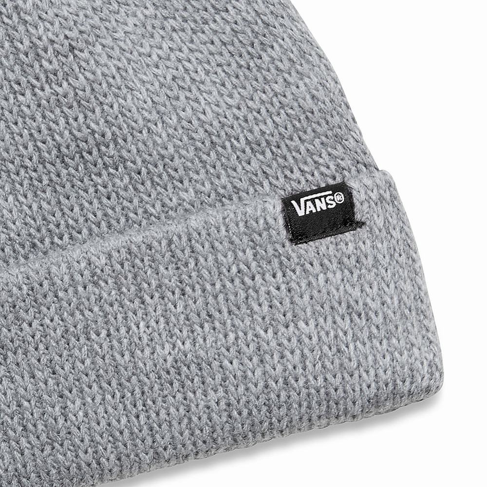 Women's Vans Core Basics Beanie Grey | USA14893