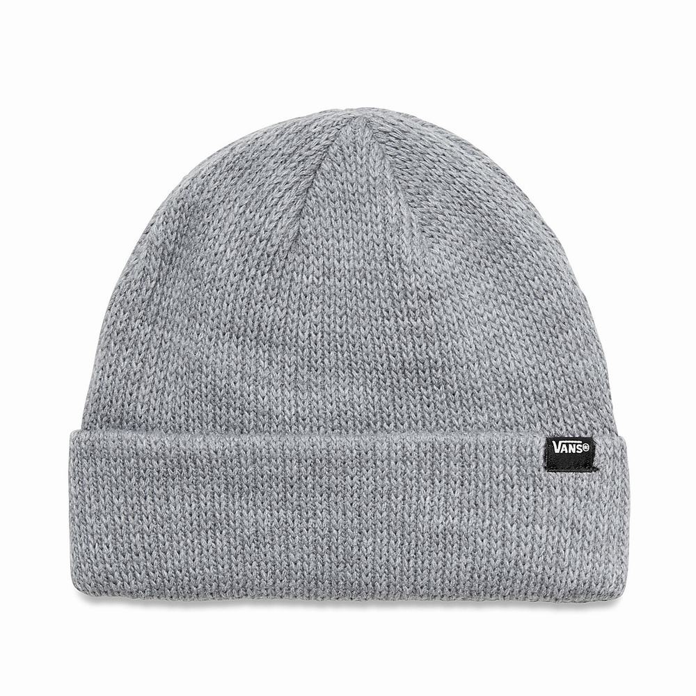 Women\'s Vans Core Basics Beanie Grey | USA14893