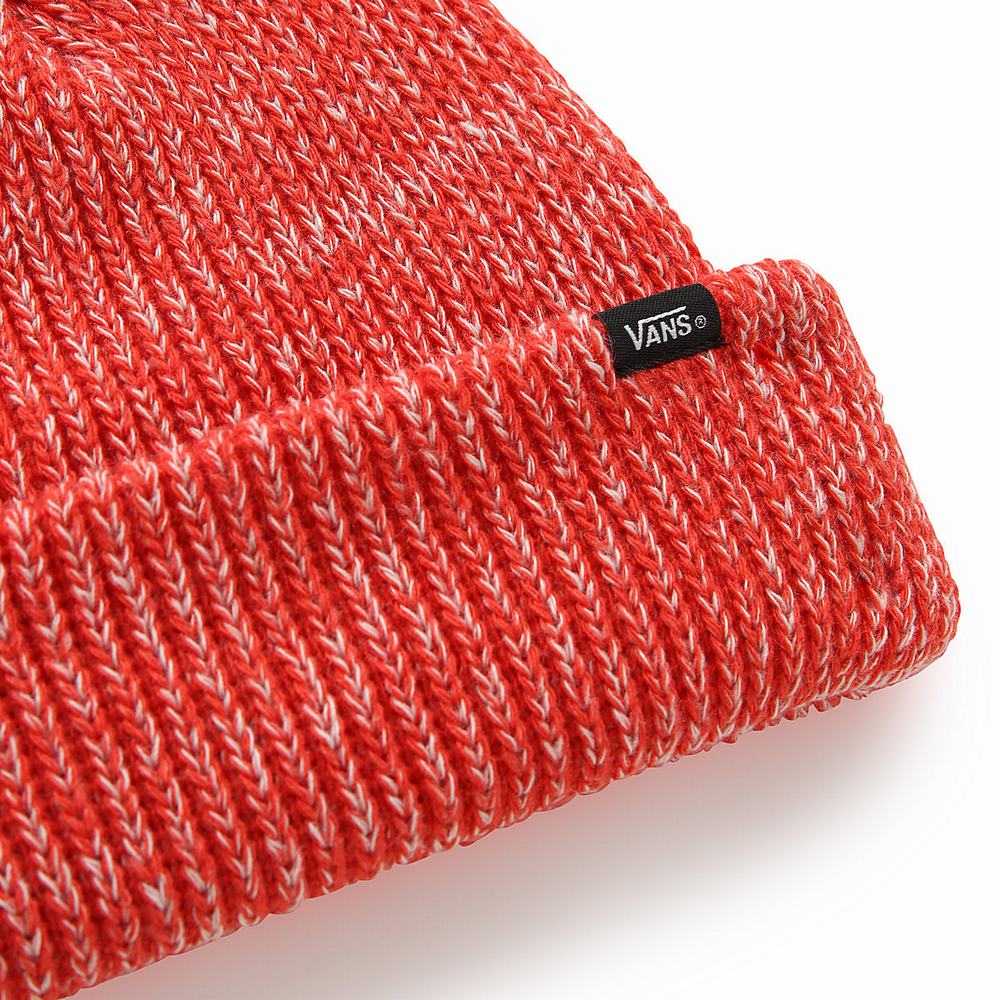 Women's Vans Core Basics Beanie Red | USA79516