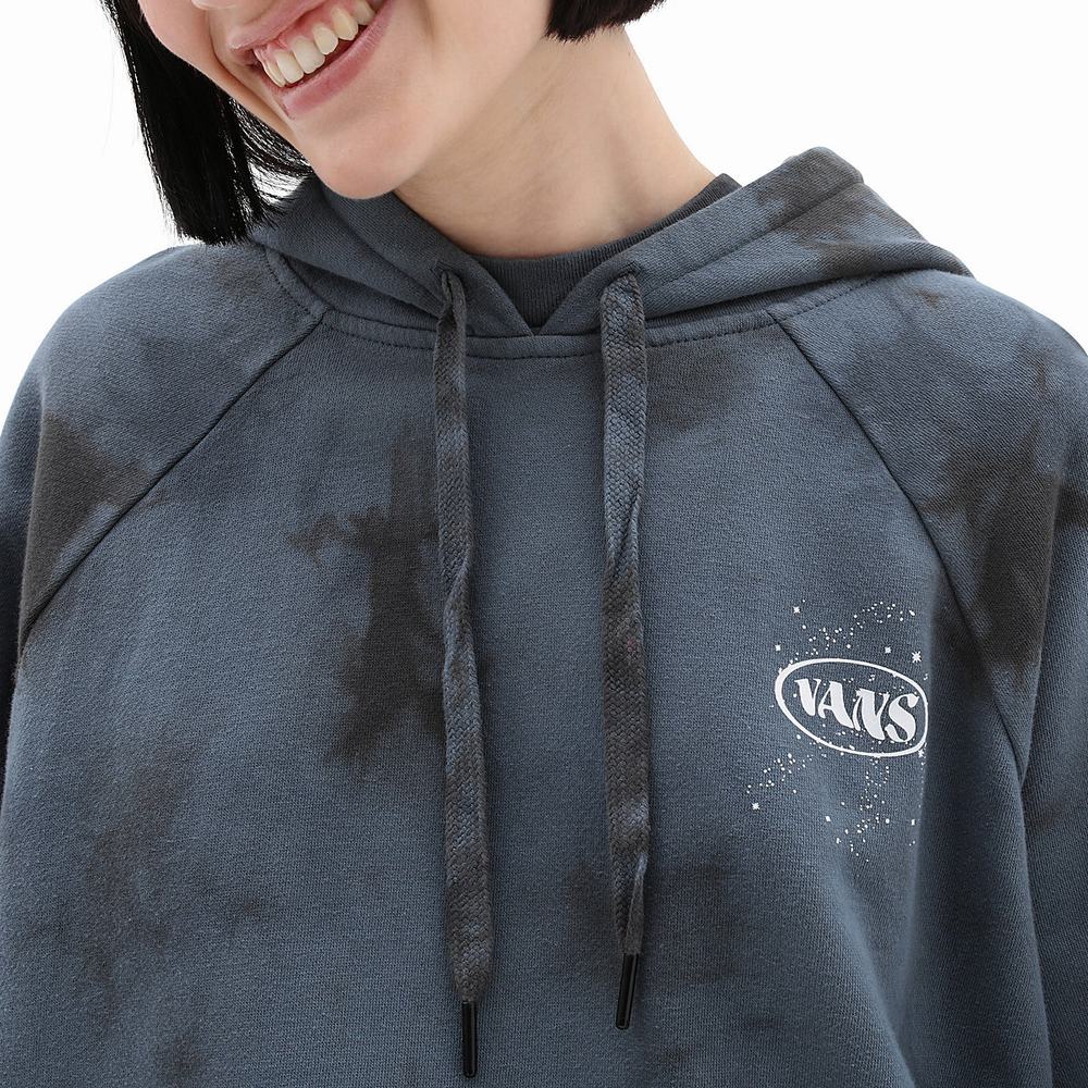 Women's Vans Cosmic Wash Hoodie Blue | USA69720