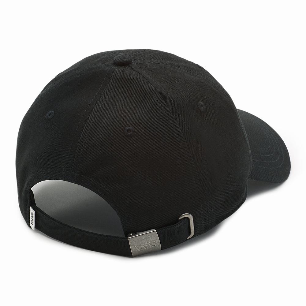 Women's Vans Court Side Hats Black | USA98631