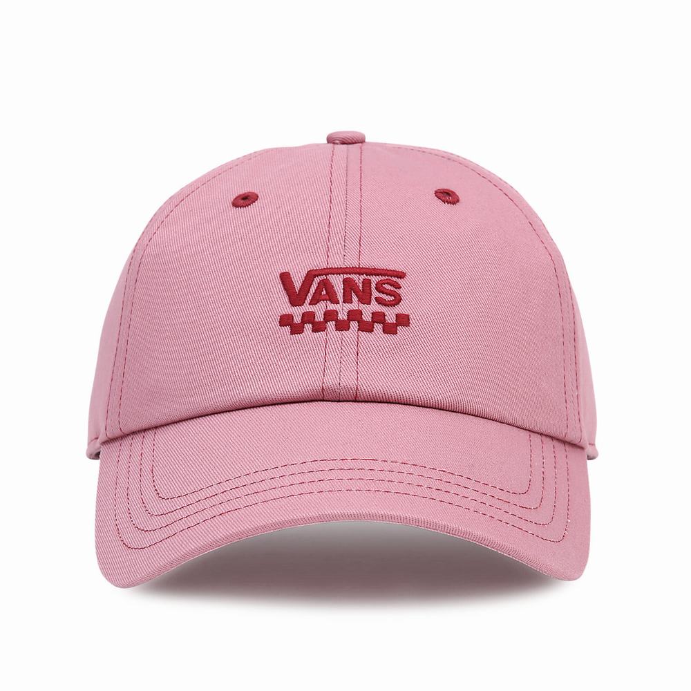 Women\'s Vans Court Side Hats Pink | USA87520