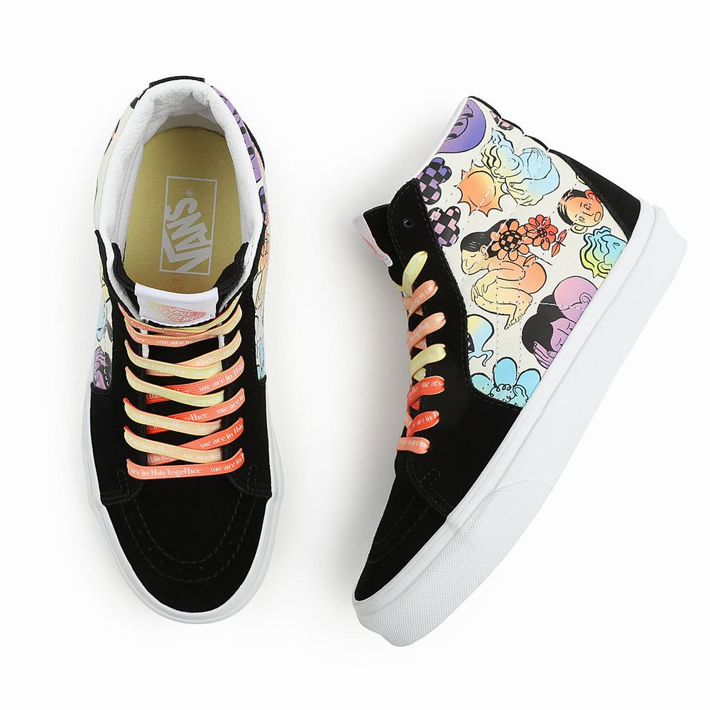 Women's Vans Cultivate Care Sk8-Hi Sneakers Multicolor | USA82103