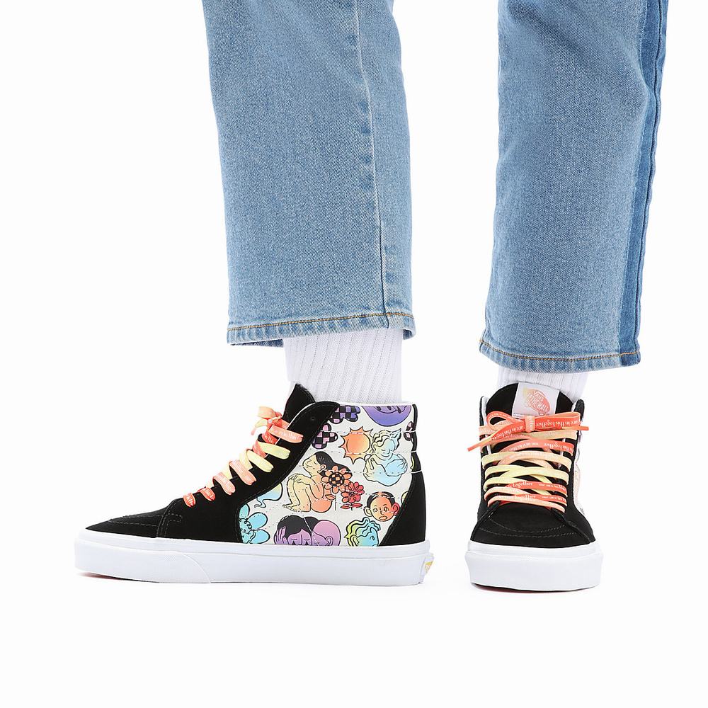 Women's Vans Cultivate Care Sk8-Hi Sneakers Multicolor | USA82103