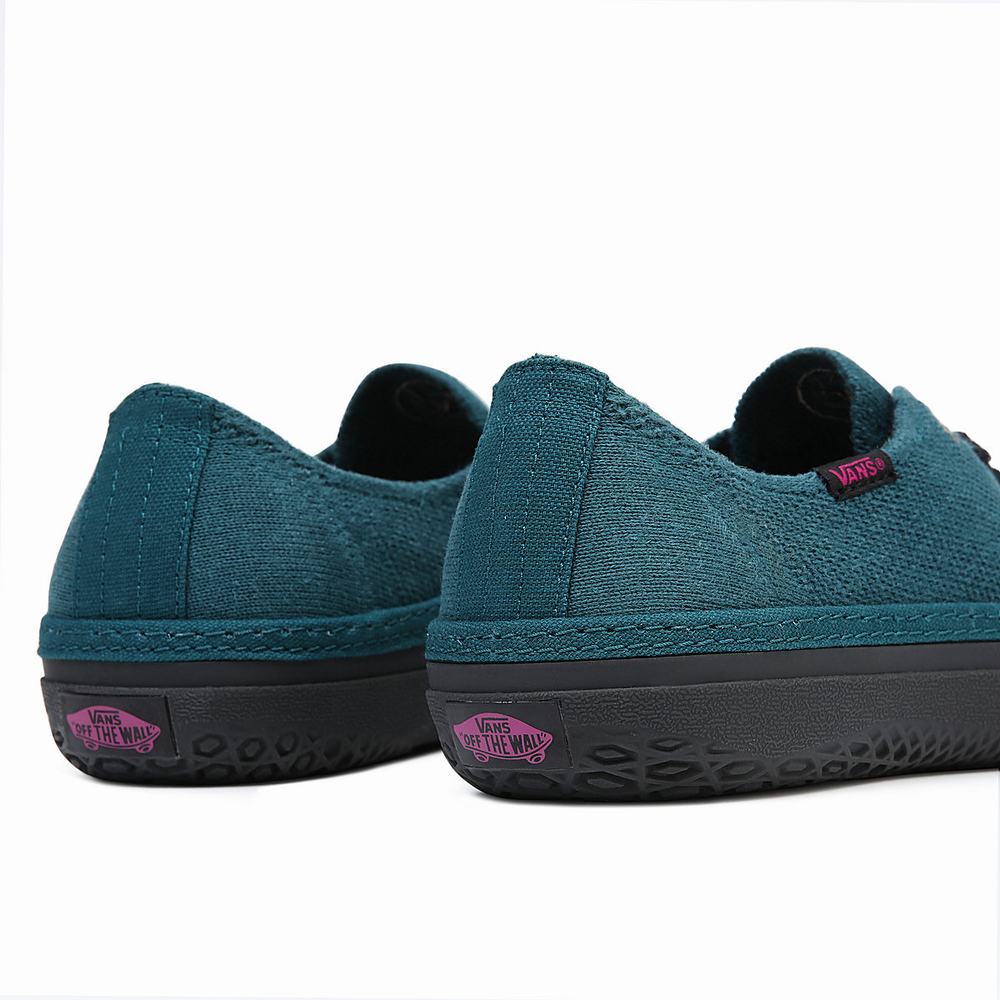 Women's Vans Curren X Knost Circle Vee Sneakers Blue | USA60251