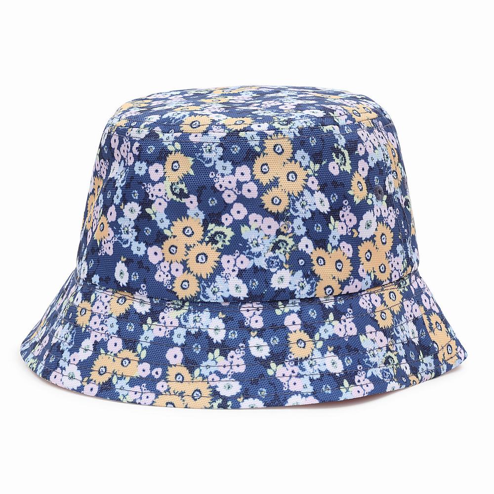 Women's Vans Delux Hankley Bucket Hats Blue | USA27849