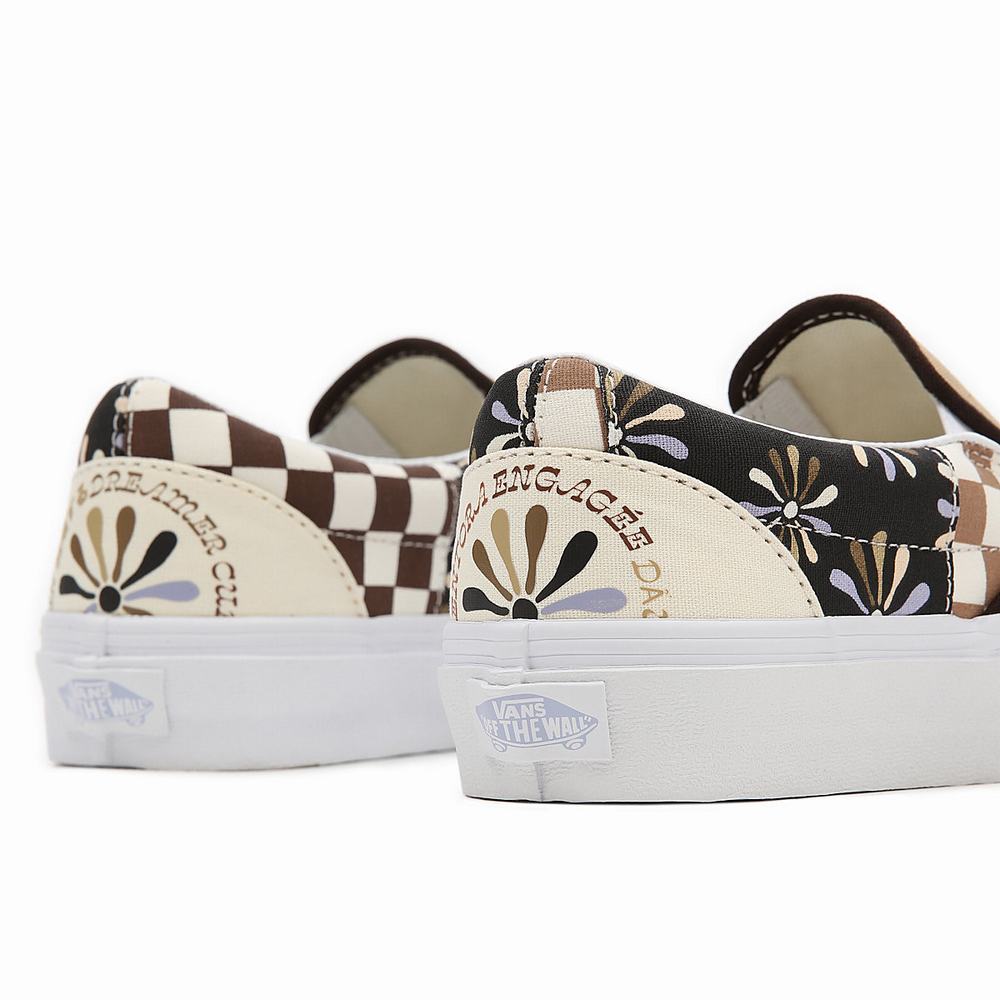 Women's Vans Divine Energy Classic Slip-On Patchwork Slip On Shoes Multicolor | USA54186