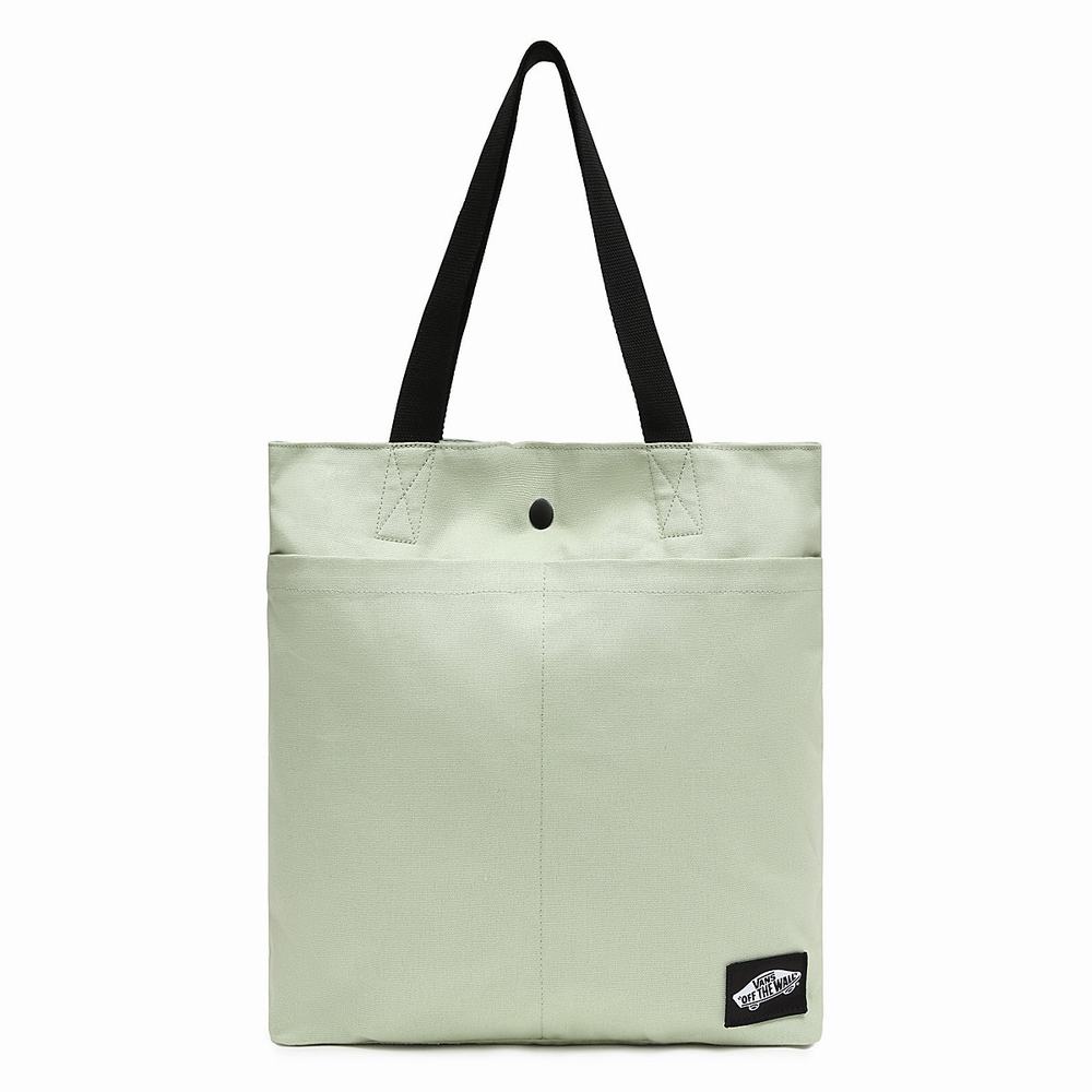 Women\'s Vans Double Take Tote Bags Green | USA23104