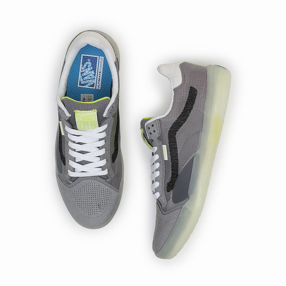 Women's Vans EVDNT UltimateWaffle Sneakers Grey / White | USA75806