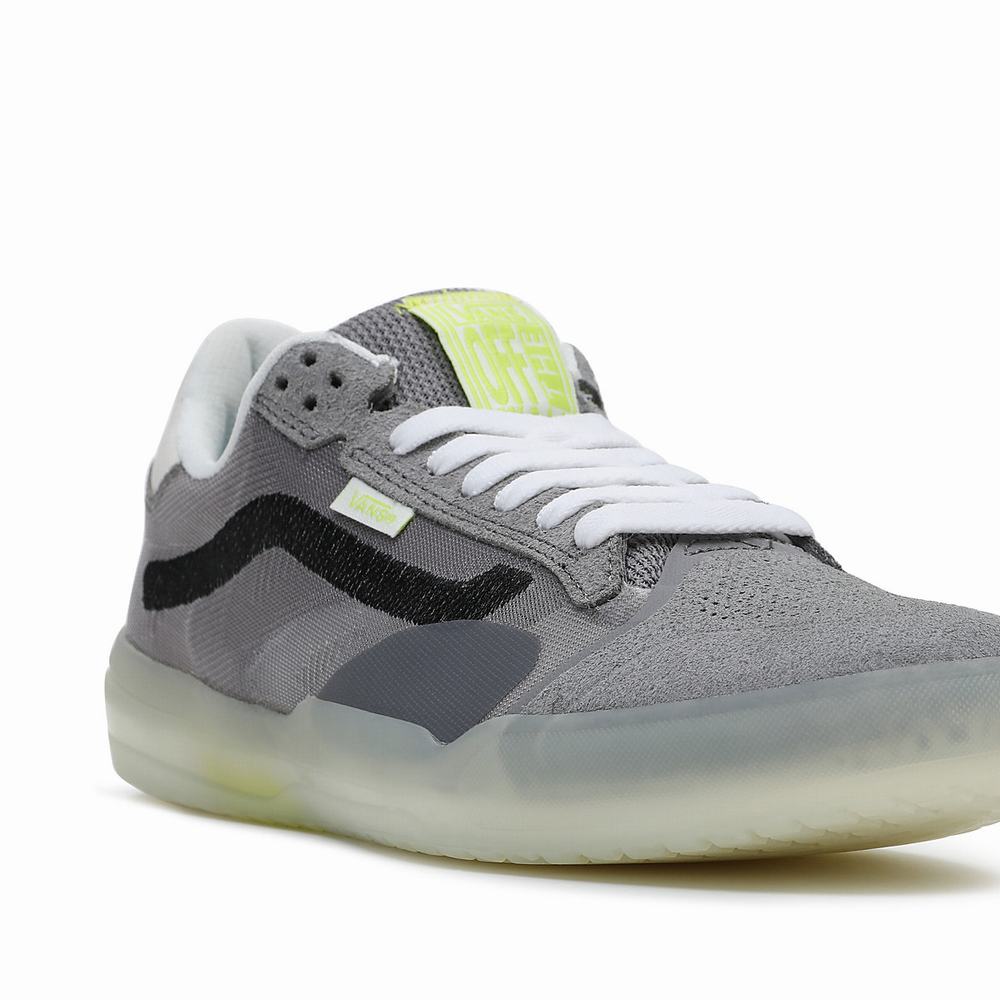 Women's Vans EVDNT UltimateWaffle Sneakers Grey / White | USA75806