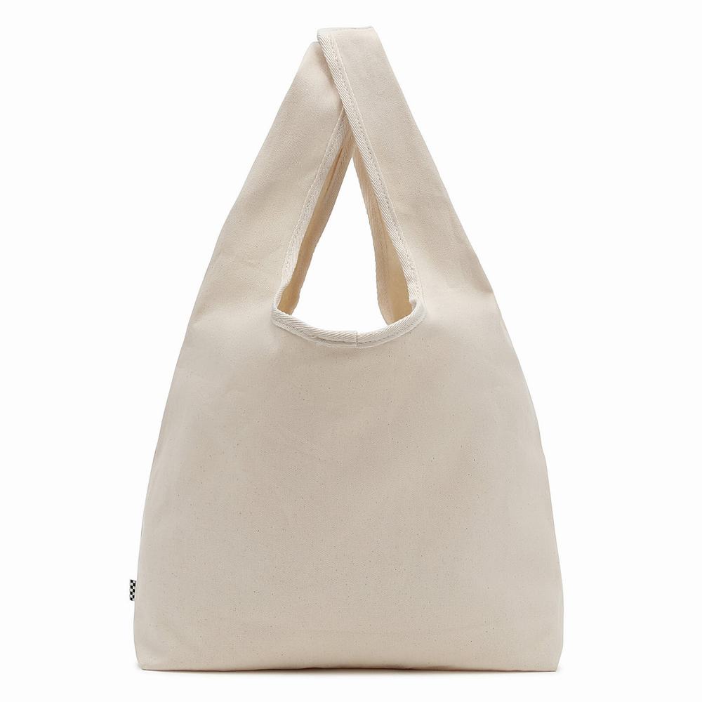 Women's Vans Eco Positivity Tote Bags White | USA28497