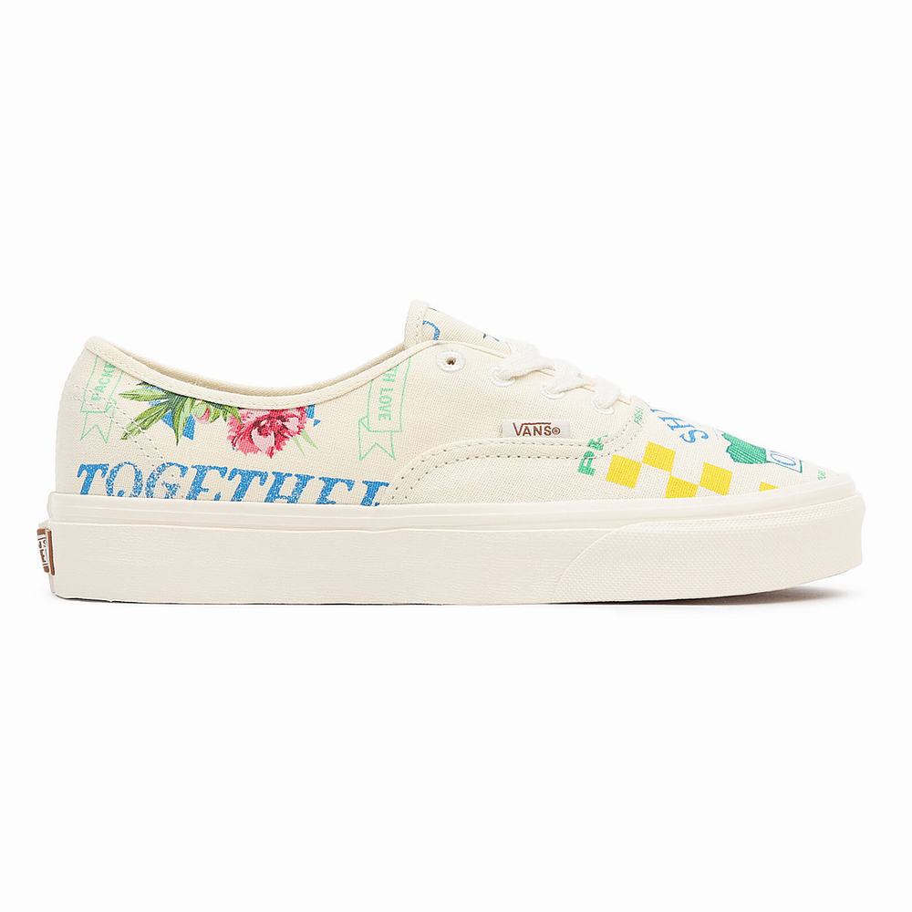 Women's Vans Eco Theory Authentic Low Top Shoes Multicolor | USA10539