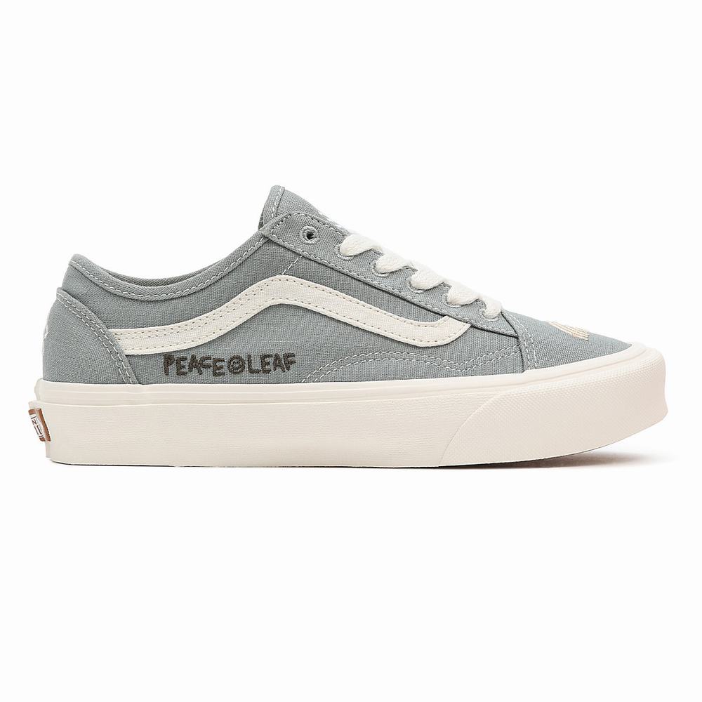 Women's Vans Eco Theory Old Skool Tapered Sneakers Green | USA37152