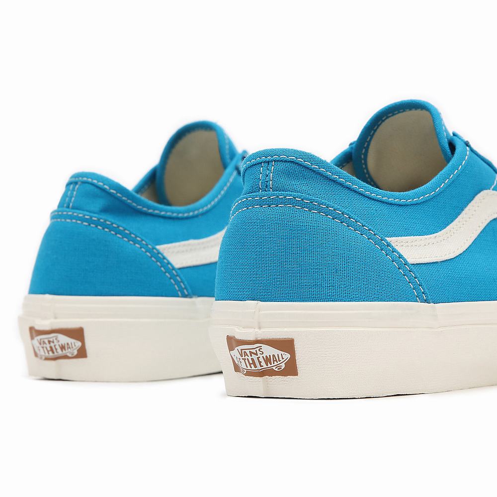 Women's Vans Eco Theory Old Skool Tapered Sneakers Blue | USA39526