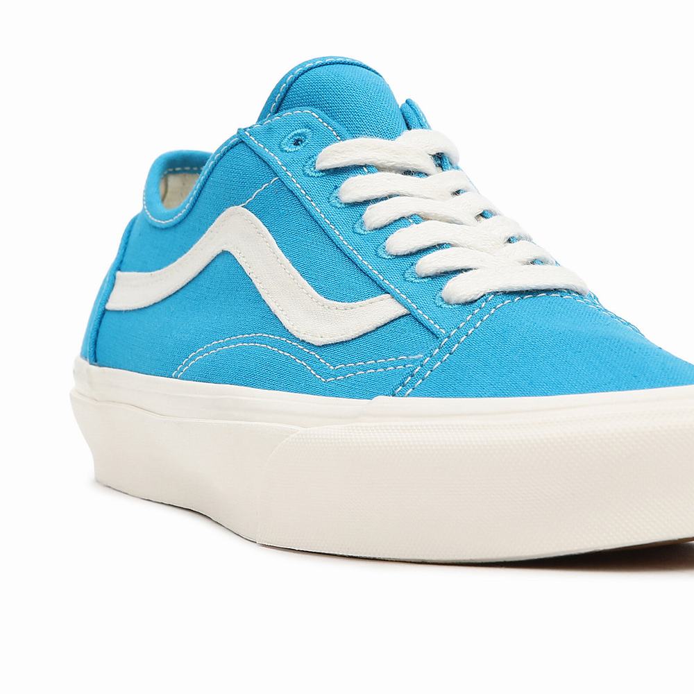 Women's Vans Eco Theory Old Skool Tapered Sneakers Blue | USA39526