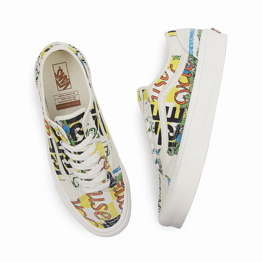 Women's Vans Eco Theory Old Skool Tapered Sneakers Multicolor | USA46302