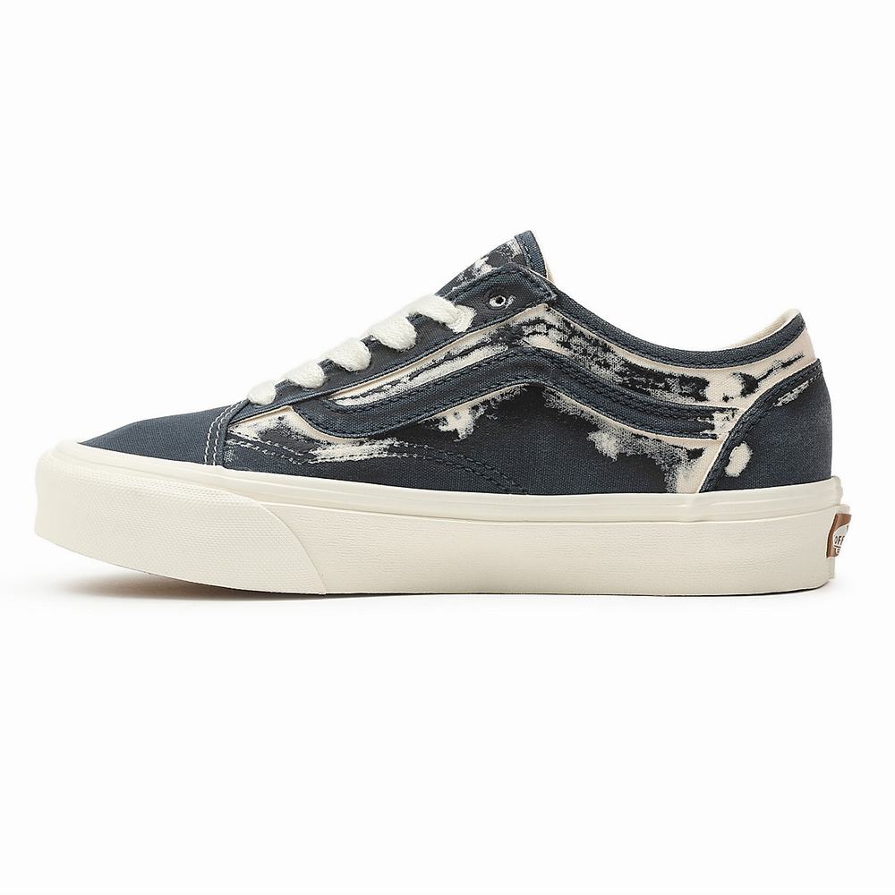 Women's Vans Eco Theory Old Skool Tapered Sneakers Blue | USA63854