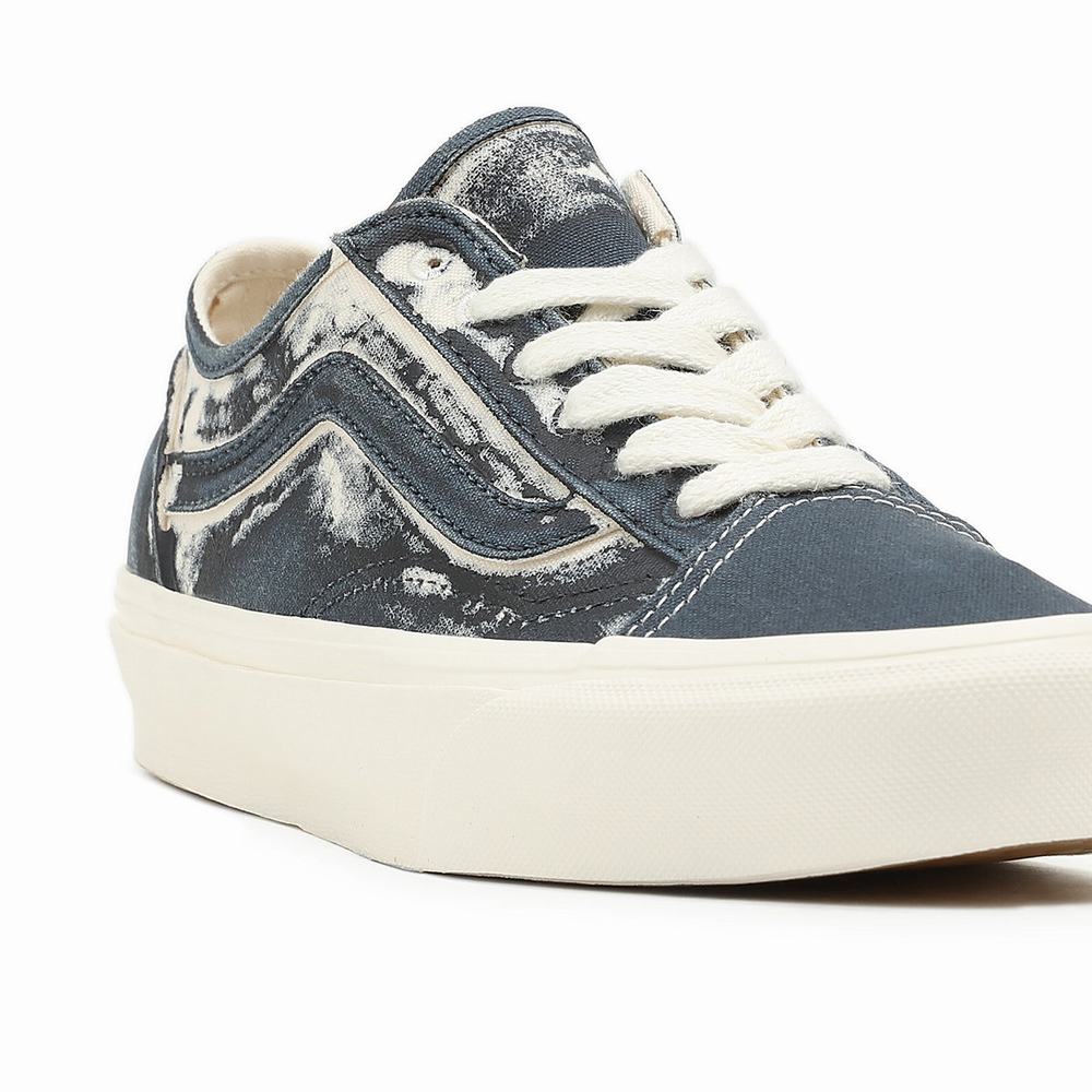 Women's Vans Eco Theory Old Skool Tapered Sneakers Blue | USA63854