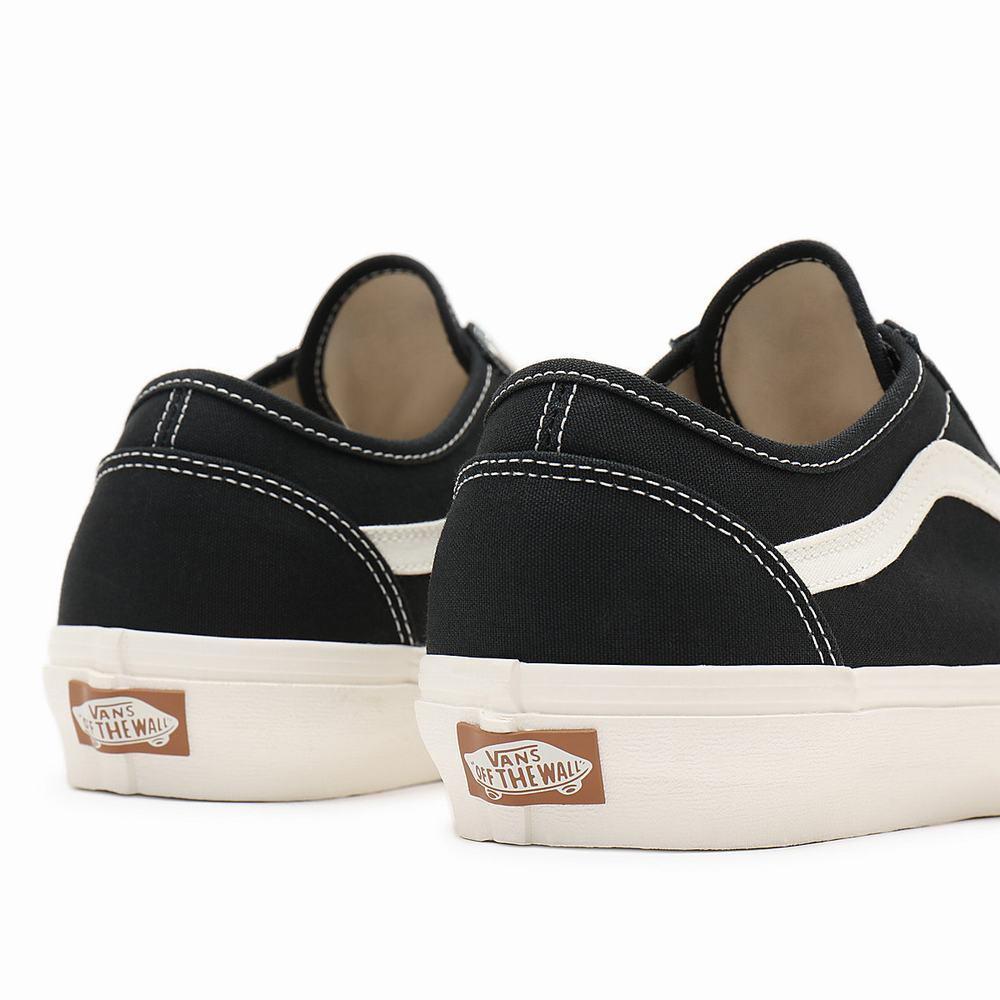 Women's Vans Eco Theory Old Skool Tapered Sneakers Black | USA70182