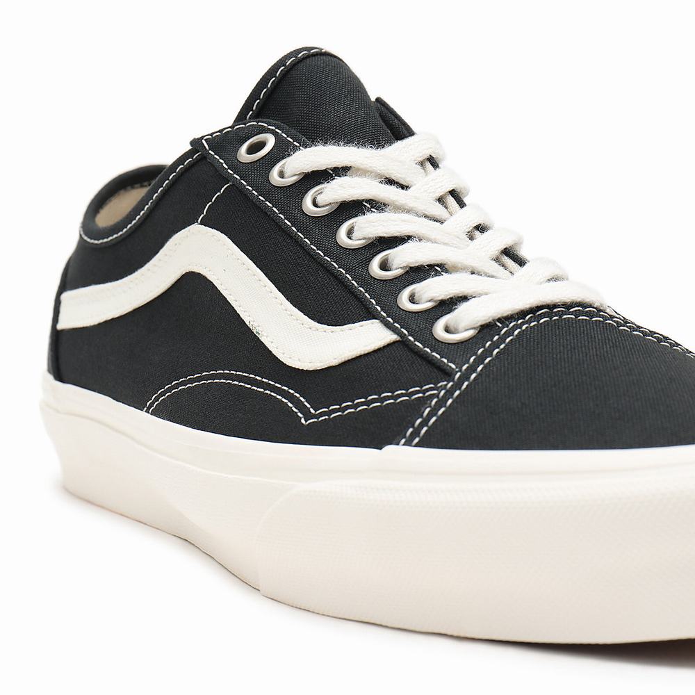 Women's Vans Eco Theory Old Skool Tapered Sneakers Black | USA70182