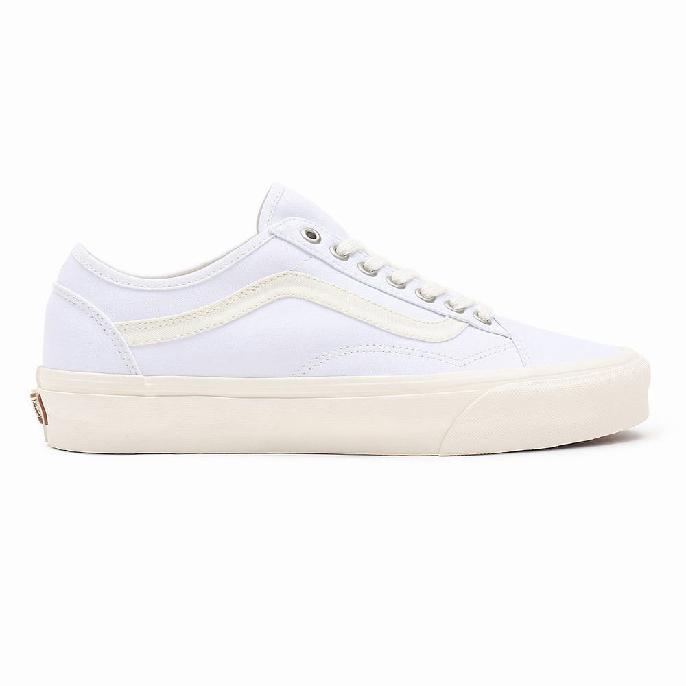 Women's Vans Eco Theory Old Skool Tapered Sneakers White | USA95761