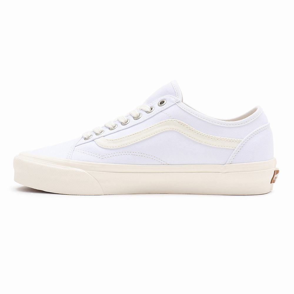 Women's Vans Eco Theory Old Skool Tapered Sneakers White | USA95761