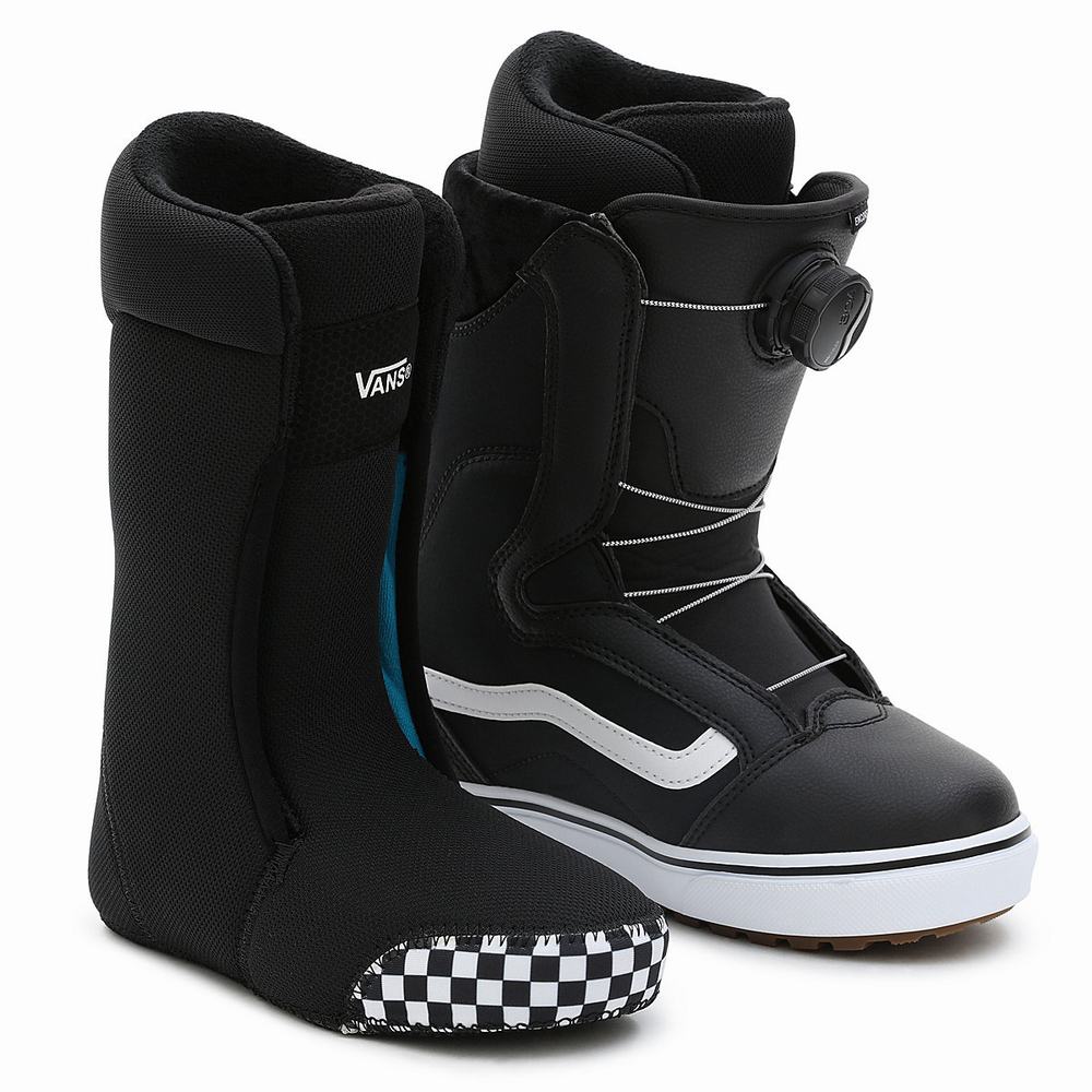 Women's Vans Encore OG Snowboard Boots Black | USA78450