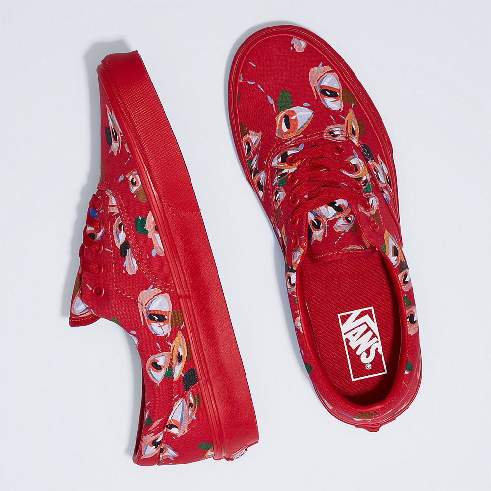 Women's Vans Era Sneakers Red | USA98506