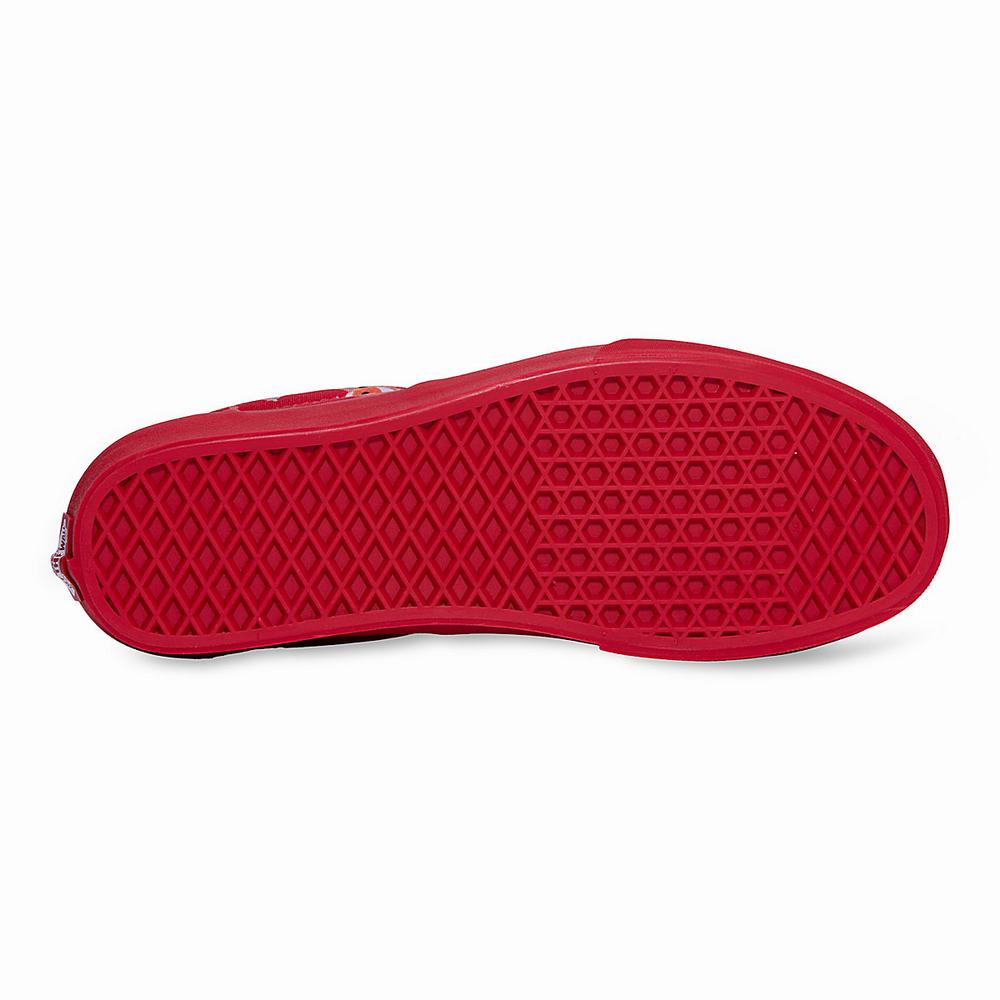 Women's Vans Era Sneakers Red | USA98506