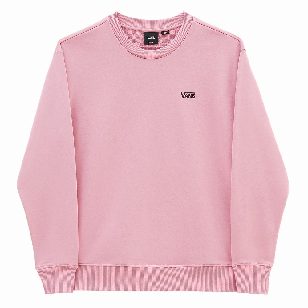 Women's Vans Flying V BFF Sweatshirts Pink | USA69780