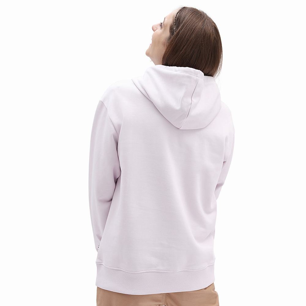 Women's Vans Flying V Boyfriend Hoodie Pink | USA46508