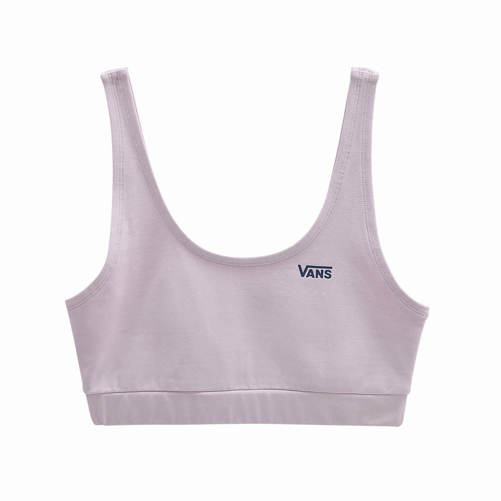 Women's Vans Flying V Bralette T Shirts Pink | USA58736