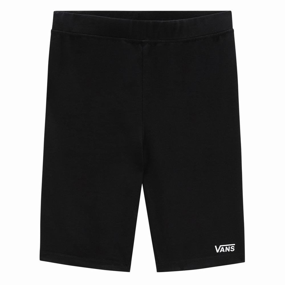 Women's Vans Flying V Legging Shorts Black | USA64328