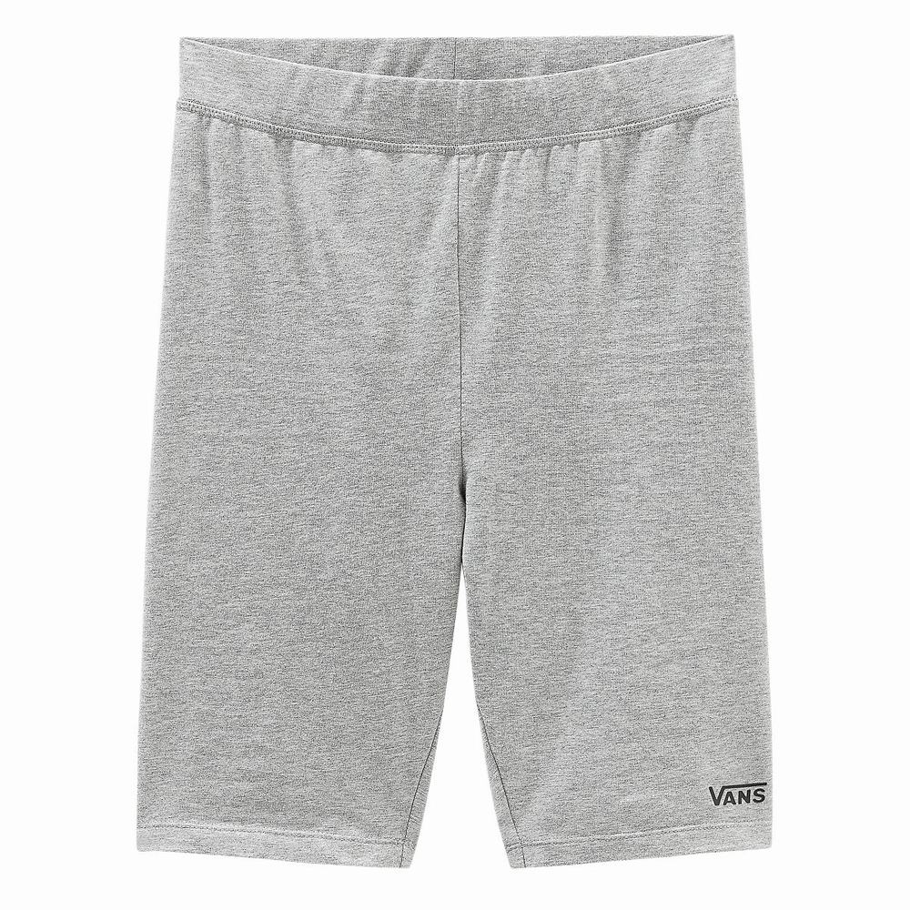 Women's Vans Flying V Legging Shorts Grey | USA28651