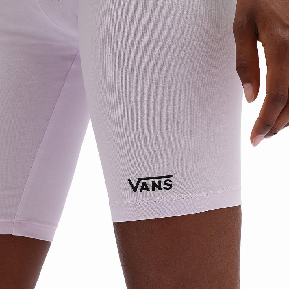 Women's Vans Flying V Legging Shorts Pink | USA51624