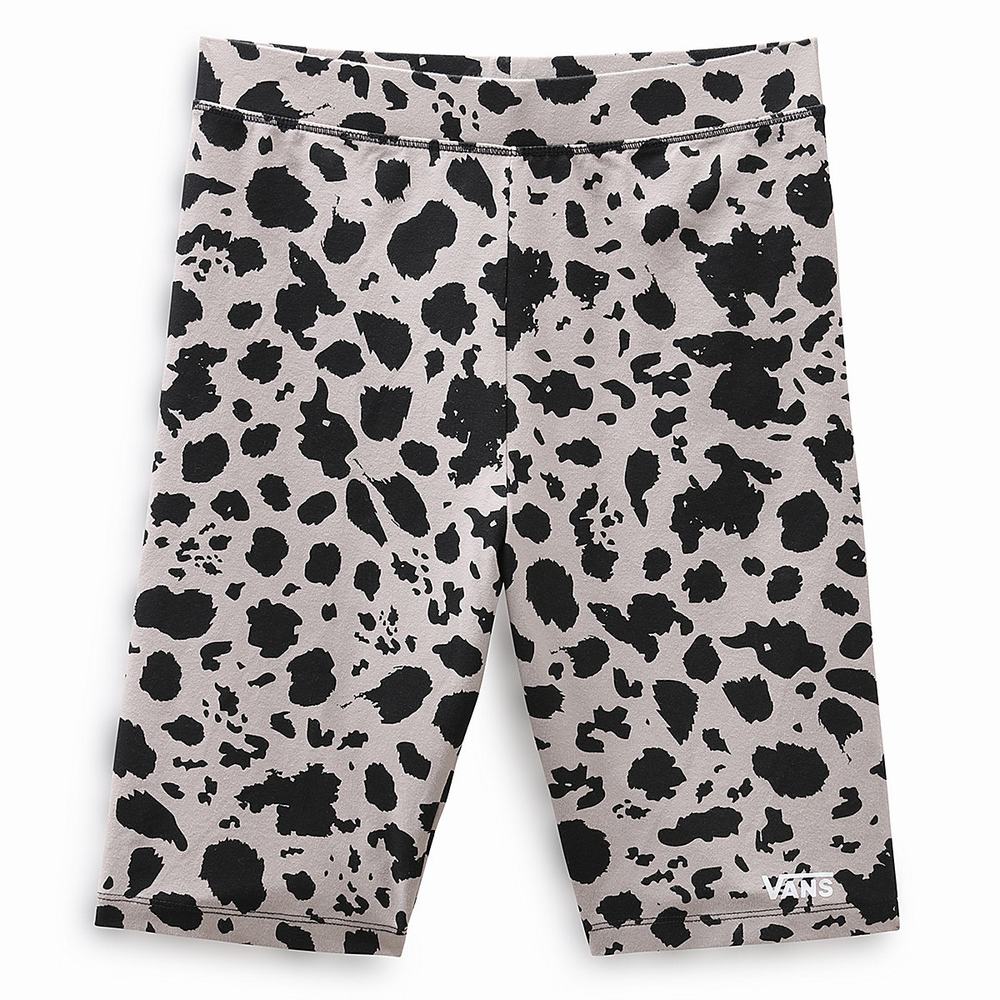 Women's Vans Flying V Print Legging Shorts Black | USA23459