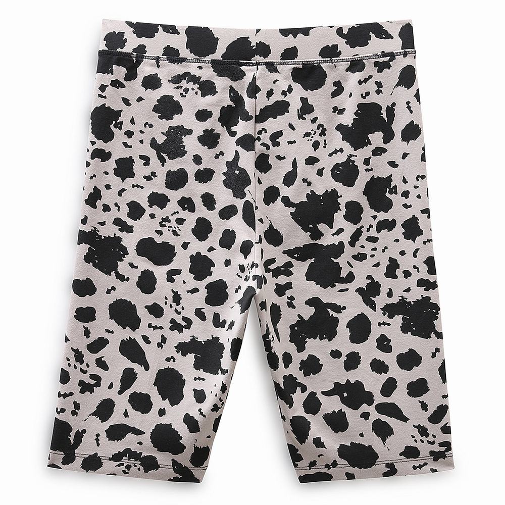 Women's Vans Flying V Print Legging Shorts Black | USA23459