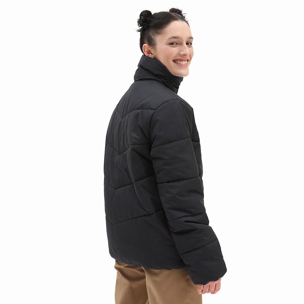 Women's Vans Foundry Puff MTE Jackets Black | USA82514