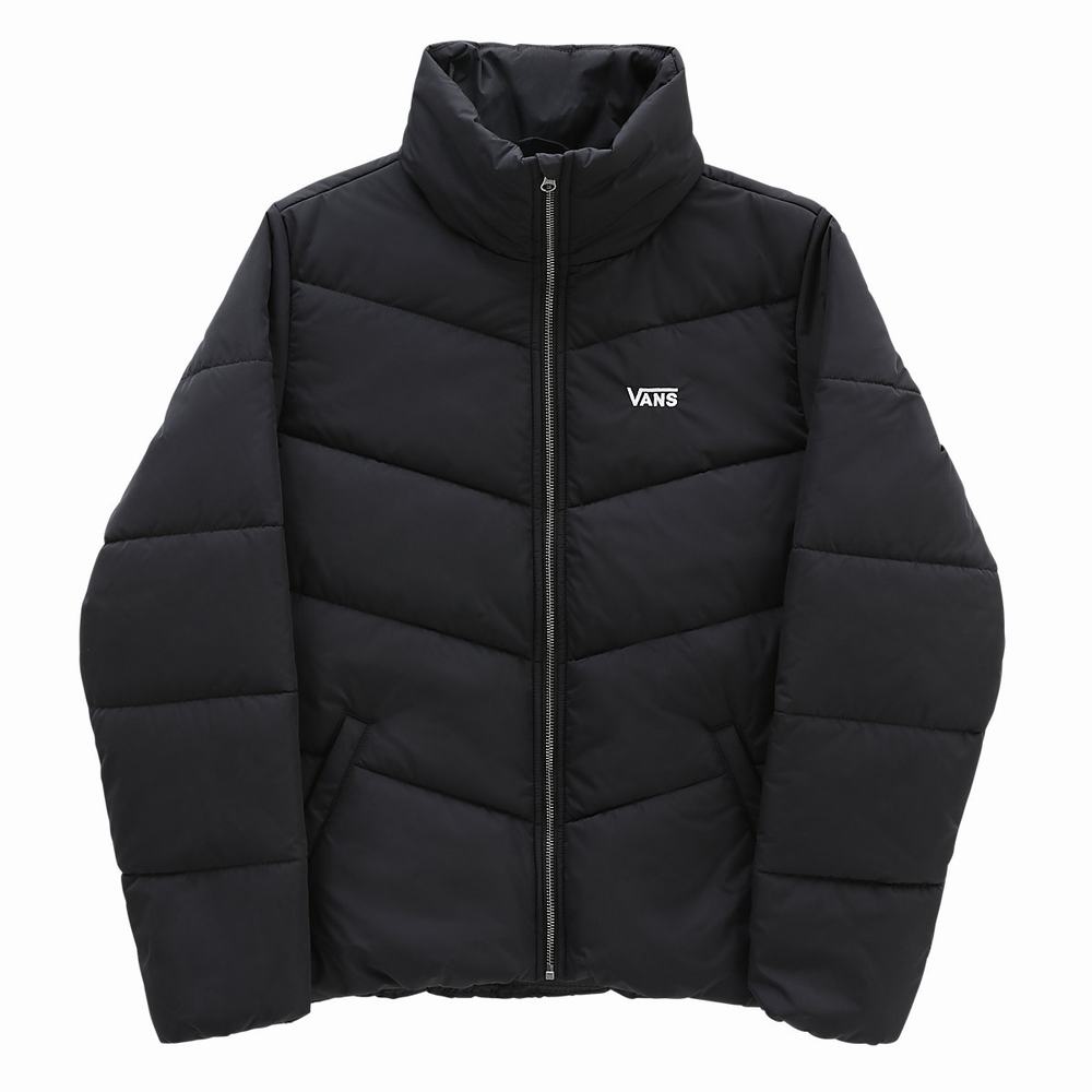 Women's Vans Foundry Puff MTE Jackets Black | USA82514