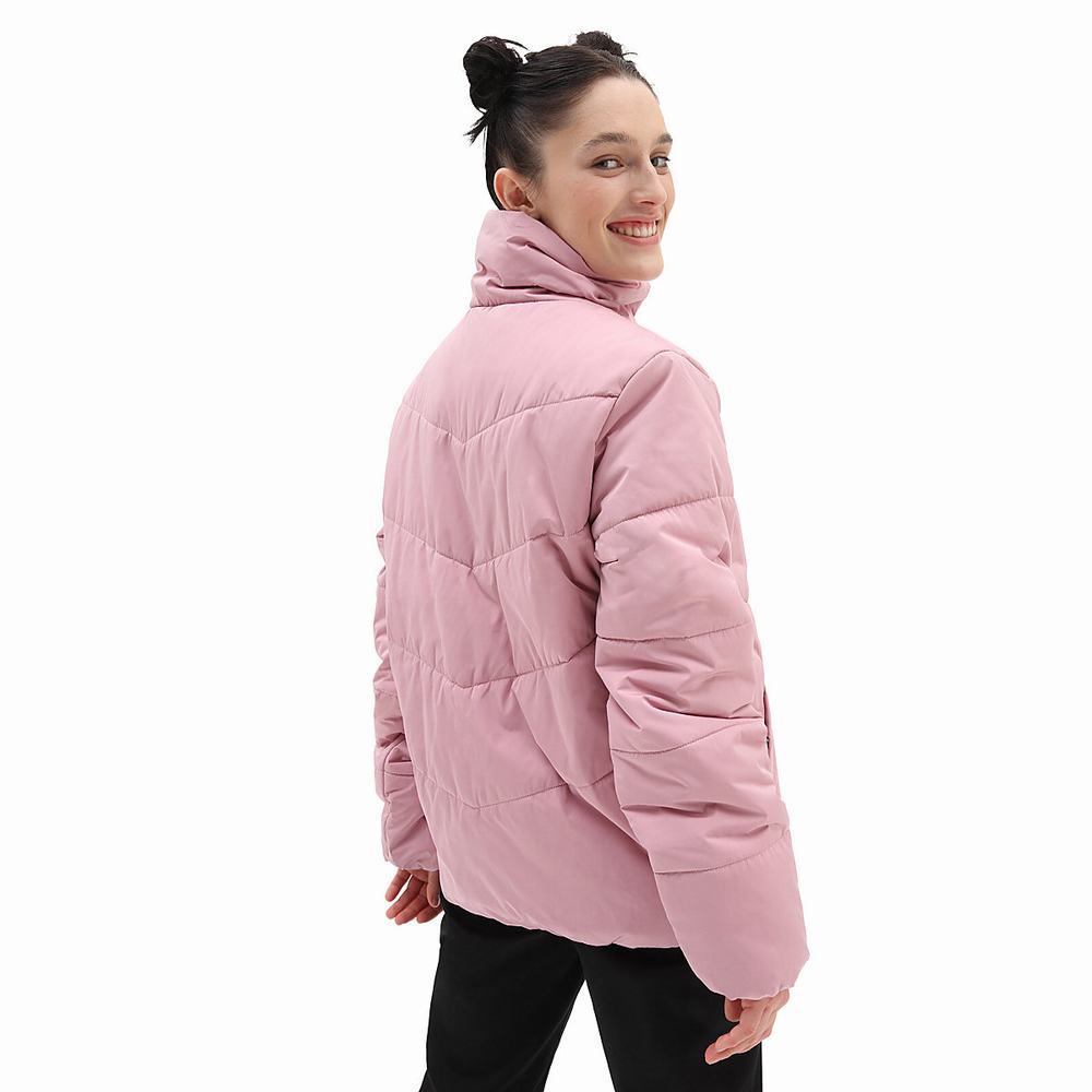 Women's Vans Foundry Puff MTE Jackets Pink | USA73591