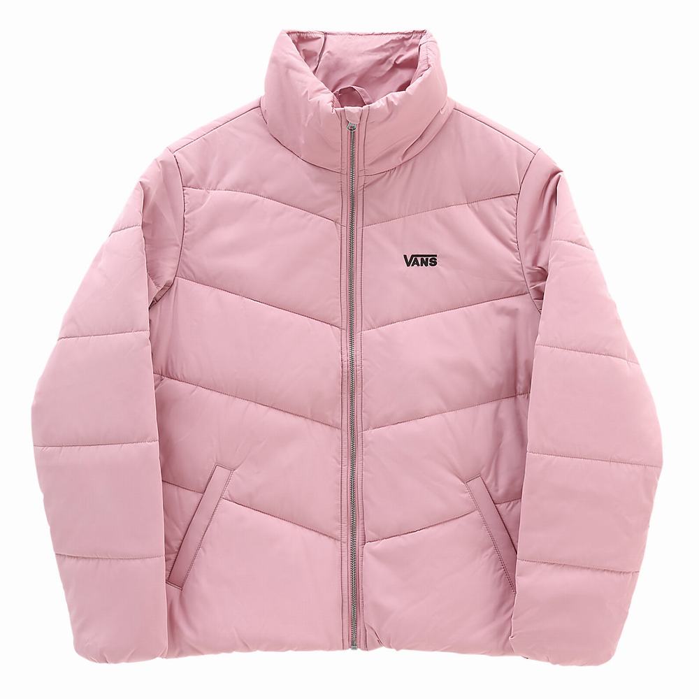 Women's Vans Foundry Puff MTE Jackets Pink | USA73591