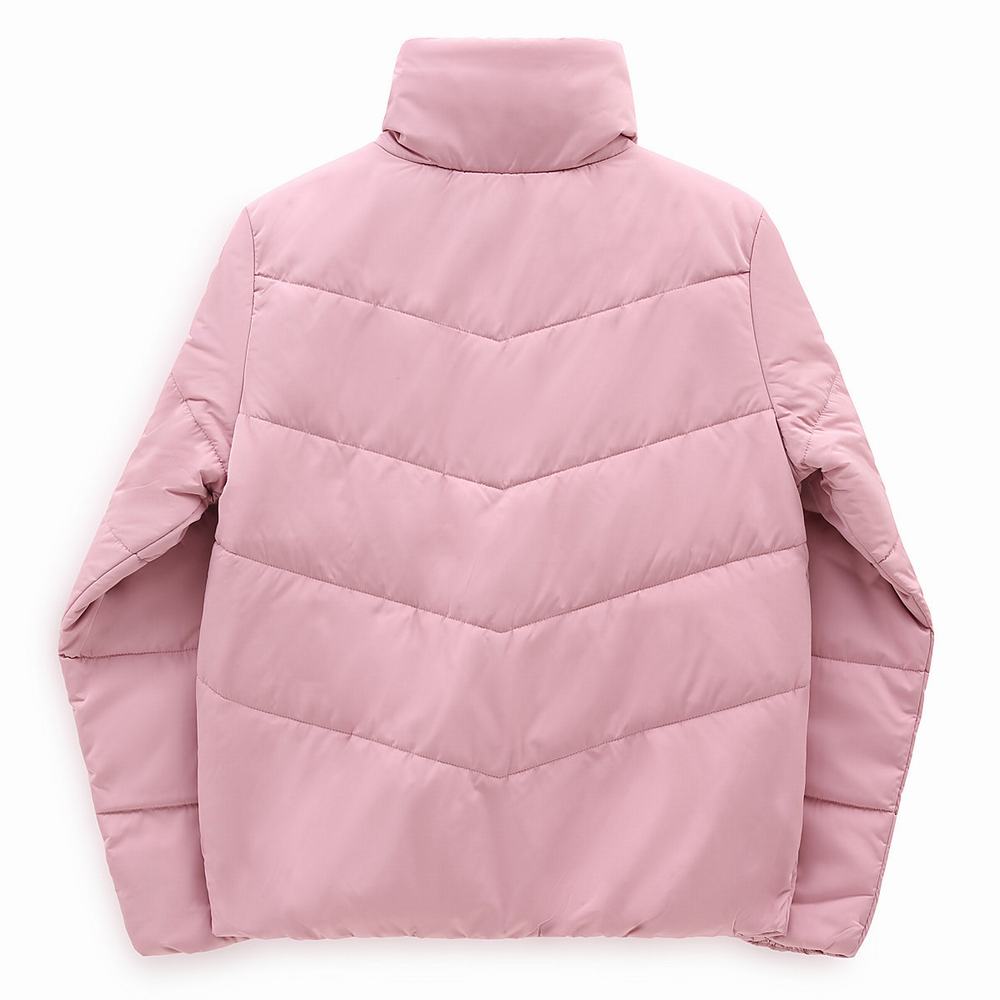 Women's Vans Foundry Puff MTE Jackets Pink | USA73591