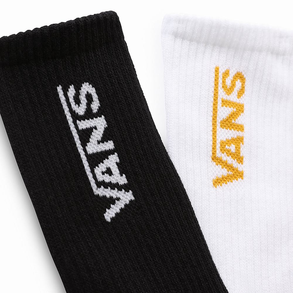 Women's Vans Gang Crew Socks White | USA47826